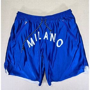 MILONO Di Rouge Men's XXL Dazzle Shorts Liner Flap‎ Pocket USA MADE DrawString